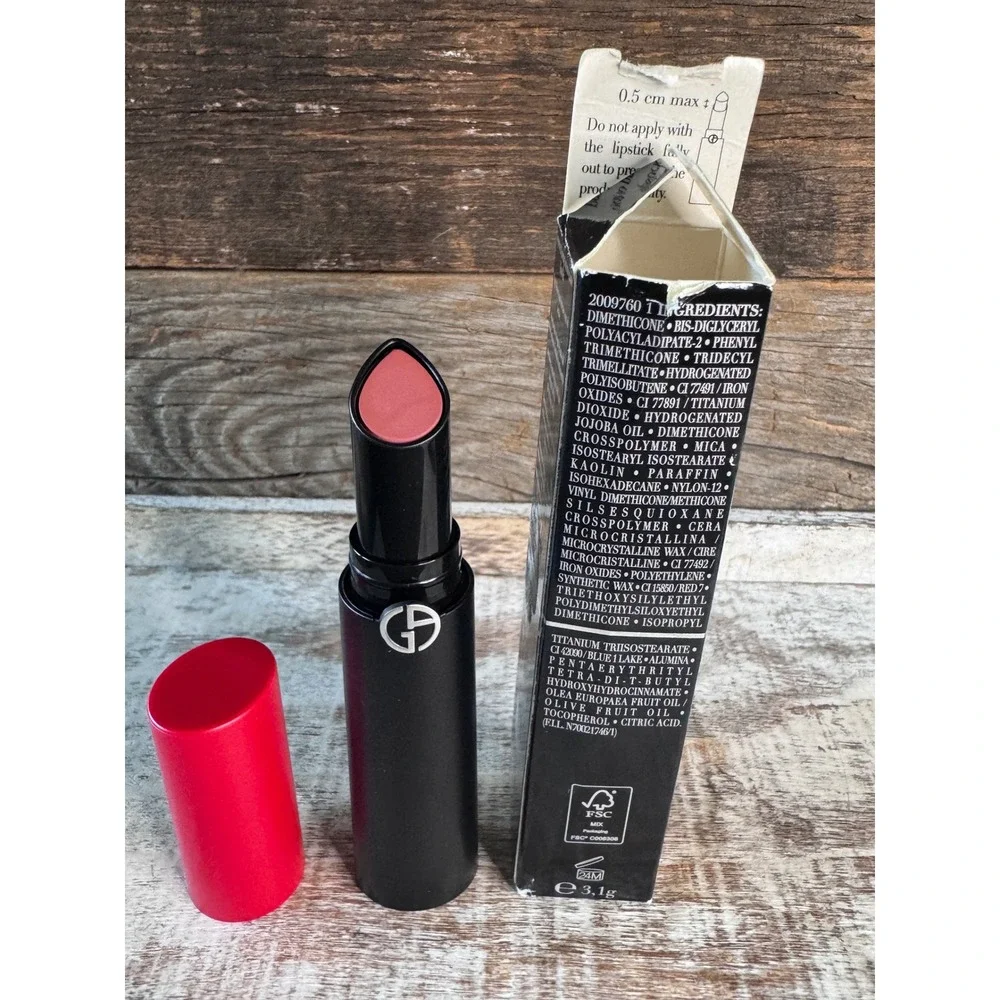 Giorgio Armani Lip Power Matte | 112 Stylish | Luxury NIB Damaged Box | MSRP $45